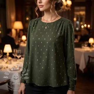 Viskóza LUREX dark green