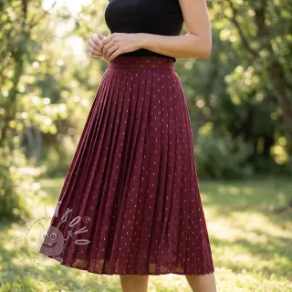 Viskóza LUREX burgundy