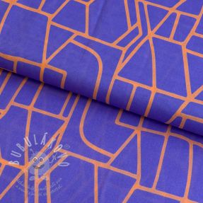 Bavlněná látka VOILE NERIDA HANSEN Town blue