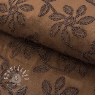 Semiš stretch Amalia brown