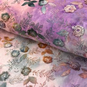 Manšestr tenký TIE DYE 21W Catchy design B