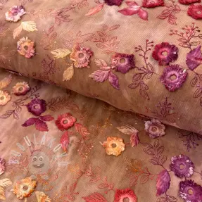Manšestr tenký TIE DYE 21W Catchy design A