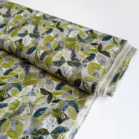 Viskóza RAYON POPLIN Floral design D