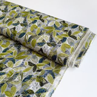 Viskóza RAYON POPLIN Floral design D