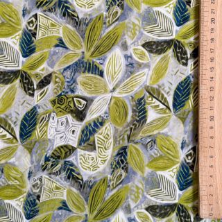 Viskóza RAYON POPLIN Floral design D