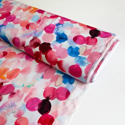 Levně Viskóza RAYON POPLIN Bouncy design F