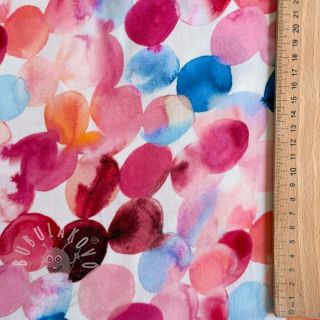 Viskóza RAYON POPLIN Bouncy design F