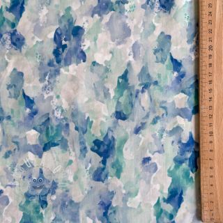 Viskóza RAYON POPLIN Faded spots design C