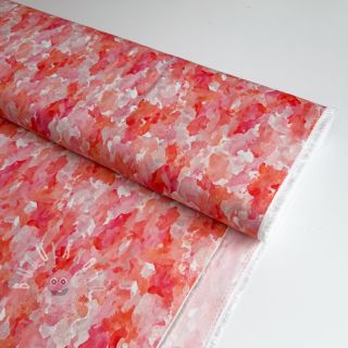 Viskóza RAYON POPLIN Faded spots design D