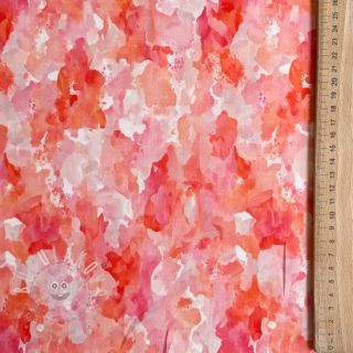 Viskóza RAYON POPLIN Faded spots design D