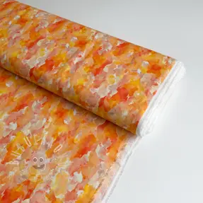 Viskóza RAYON POPLIN Faded spots design E