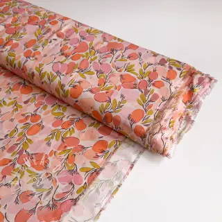Viskóza RAYON POPLIN Simplistic flowers design A
