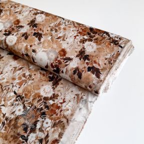 Viskóza RAYON POPLIN Wild flowers design C