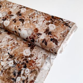 Viskóza RAYON POPLIN Wild flowers design C