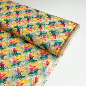 Viskóza RAYON POPLIN Faded spots design B