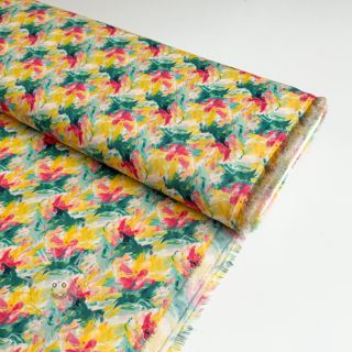 Viskóza RAYON POPLIN Faded spots design B