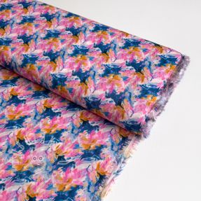 Viskóza RAYON POPLIN Faded spots design A