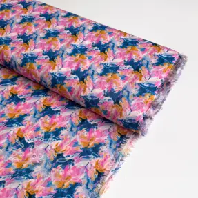 Viskóza RAYON POPLIN Faded spots design A