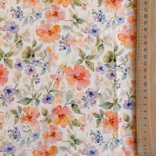 Viskóza RAYON POPLIN Love design D