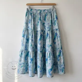 Viskóza RAYON POPLIN Faded spots design C