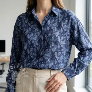 Viskóza RAYON POPLIN Eve design E
