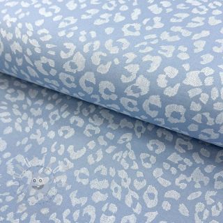 JEANS DENIM Leopard light blue