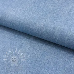 JEANS DENIM HEAVY Animal printed light blue