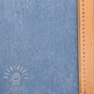 JEANS DENIM HEAVY Animal printed light blue