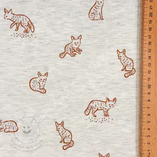 Úplet Hidden foxie ecru melange