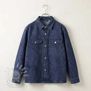 JEANS DENIM HEAVY Animal printed dark blue