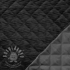 Prošev VELVET STEPPED black