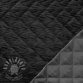 Prošev VELVET STEPPED black
