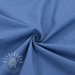 Bavlněná látka WASHED royal blue