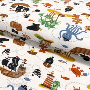 Úplet Pirates island white ORGANIC