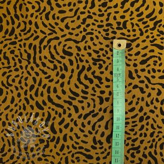 Úplet Dots and shapes olive