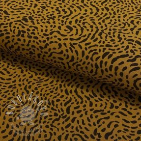 Úplet Dots and shapes olive