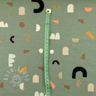 Úplet Safari objects old green