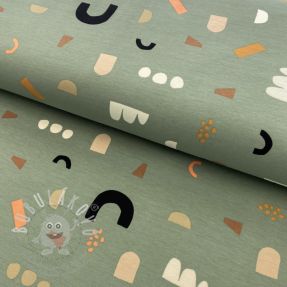 Úplet Safari objects old green