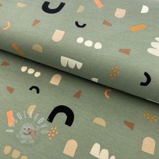 Úplet Safari objects old green