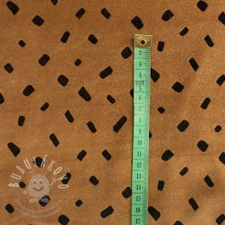 Kojenecký plyš Shape cognac