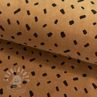 Kojenecký plyš Shape cognac