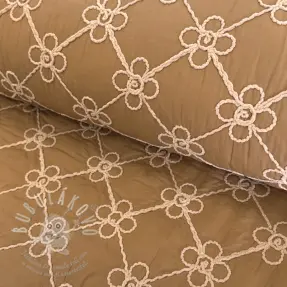 Prošev Flower design light brown