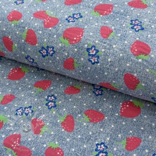 JEANS Strawberry light blue