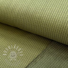 Pletenina RECYCLED Cable khaki
