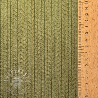 Pletenina RECYCLED Cable khaki