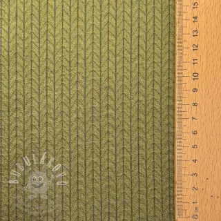Pletenina RECYCLED Cable khaki
