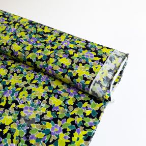 Viskóza RADIANCE Flowers green