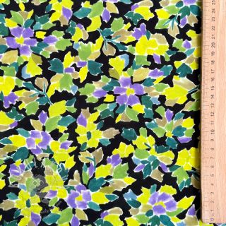 Viskóza RADIANCE Flowers green