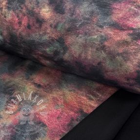 Softshell zimní Abstract anthracite digital print