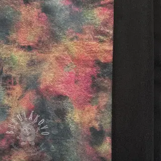 Softshell zimní Abstract anthracite digital print